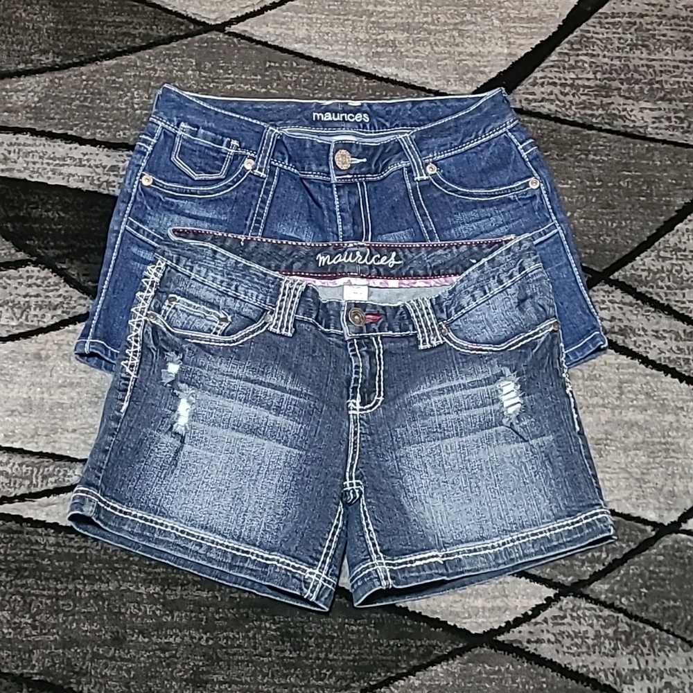 MAURICES DENIM JEAN SHORTS BUNDLE PRICE FIRM